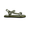 Army Green Sporty Sling Sandals – Adjustable Water-Friendly EVA Footwear