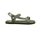 Army Green Sporty Sling Sandals – Adjustable Water-Friendly EVA Footwear
