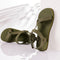 Army Green Sporty Sling Sandals – Adjustable Water-Friendly EVA Footwear