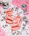 Baby Pink Sling Sandals for Girls