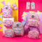 Baby Pink Unicorn and Rainbows Junior Student Backpack
