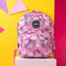 Baby Pink Unicorn and Rainbows Junior Student Backpack