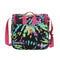 Black Canvas Neon Tie Dye Lunch Bag – Crossbody Insulated for School & Travel