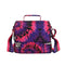Black and Purple Tie Dye Lunch Bag – Dual Compartment & Insulated for Teens