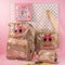 Meow Gold Glittery Junior Student Backpack