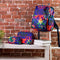 Red/Black Tie Dye Cross Body Lunch Bag – Bold Style Meets Daily Utility