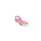 Pink Smiles and flowers Baby Girl Sling CUBS Sandal