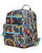 Tie Dye Colorful Black Senior Student Backpack