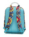 Tie Dye Colorful Black Senior Student Backpack