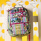 Tie Dye Swirls in Black Senior Student Backpack