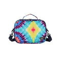 Turquoise Tie Dye 2 Classic Lunch Bag With Shoulder Strap